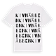 Kivnäbben ordlek t-shirt