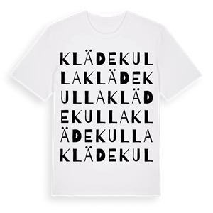 Klädekulla ordlek t-shirt – ekologisk bomull t-shirt från Pinshirt