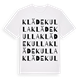Klädekulla ordlek t-shirt