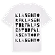 Klasentorp ordlek t-shirt