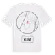 White t-shirt med Klint t-shirt