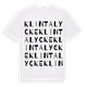 Klintalycke ordlek t-shirt