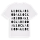 Klockarboda ordlek t-shirt