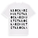 Klockarehultet ordlek t-shirt