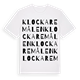 Klockaremålen ordlek t-shirt