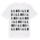 Klona ordlek t-shirt
