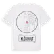 White t-shirt med Klöxhult t-shirt