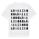 Knalleborg ordlek t-shirt