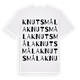 Knutsmåla ordlek t-shirt