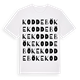 Koddeböke ordlek t-shirt