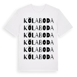 Kölaboda ordlek t-shirt – ekologisk bomull t-shirt från Pinshirt
