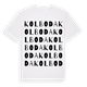 Kolboda ordlek t-shirt