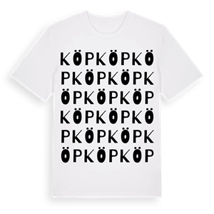 Köp ordlek t-shirt – ekologisk bomull t-shirt från Pinshirt