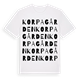Korpagården ordlek t-shirt