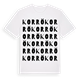 Korrö ordlek t-shirt