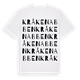 Kråkenabben ordlek t-shirt
