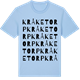 Blue Soul t-shirt med Kråketorp ordlek t-shirt