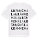 Krämmemåla ordlek t-shirt