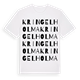 Kringelholma ordlek t-shirt