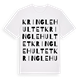 Kringlehultet ordlek t-shirt