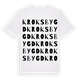 Kroksbygd ordlek t-shirt