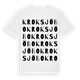 Kroksjöbo ordlek t-shirt