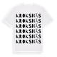 Kroksnäs ordlek t-shirt