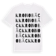 Kronobäck ordlek t-shirt