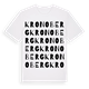 Kronoberg ordlek t-shirt