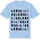 Blue Soul t-shirt med Krösnakärr ordlek t-shirt
