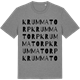Mid Heather Gray t-shirt med Krummatorp ordlek t-shirt
