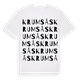 Krumsås ordlek t-shirt