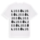 Kubbö ordlek t-shirt