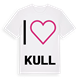 Jag älskar Kull t-shirt stort tryck