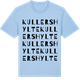 Blue Soul t-shirt med Kullershylte ordlek t-shirt