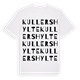 Kullershylte ordlek t-shirt
