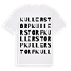 Kullerstorp ordlek t-shirt