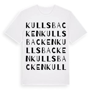 Kullsbacken ordlek t-shirt – ekologisk bomull t-shirt från Pinshirt