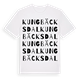 Kungbäcksdal ordlek t-shirt