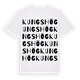 Kungshög ordlek t-shirt