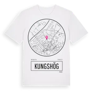 Kungshög t-shirt – ekologisk bomull t-shirt från Pinshirt