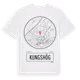 White t-shirt med Kungshög t-shirt
