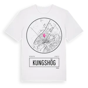Kungshög t-shirt – ekologisk bomull t-shirt från Pinshirt