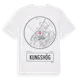 White t-shirt med Kungshög t-shirt