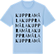 Blue Soul t-shirt med Kuppramåla ordlek t-shirt