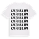 Kvänslöv ordlek t-shirt