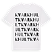 Kvarkhult ordlek t-shirt