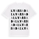 Kvarnadal ordlek t-shirt
