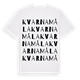 Kvarnamåla ordlek t-shirt