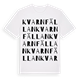 Kvarnfällan ordlek t-shirt